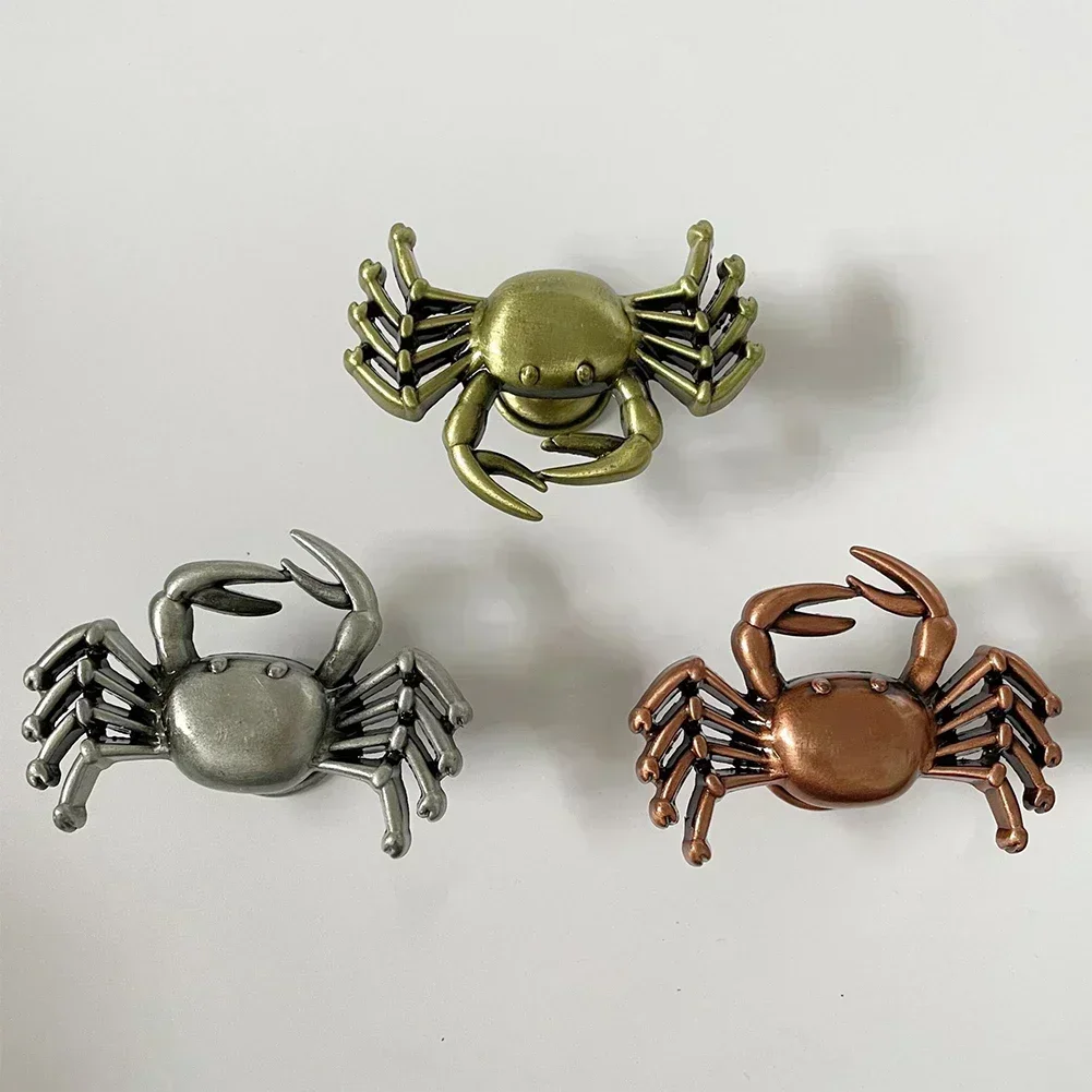 

1 Pcs Retro Crab Shape Wardrobe Knob Furniture Handles Door Knobs And Handles Cabinet Kitchen Cupboard Drawer Pull Home Decor