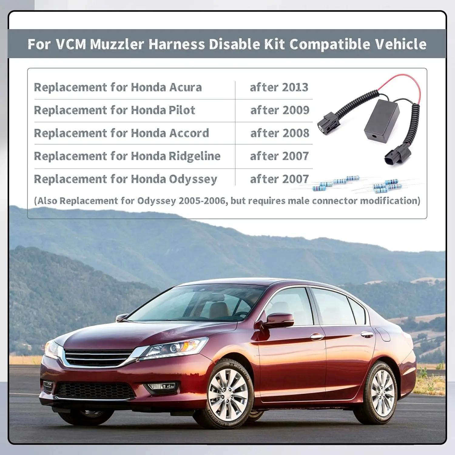 

Комплект жгутов проводов глушителя VCM для двигателя Honda 3,5 л V6