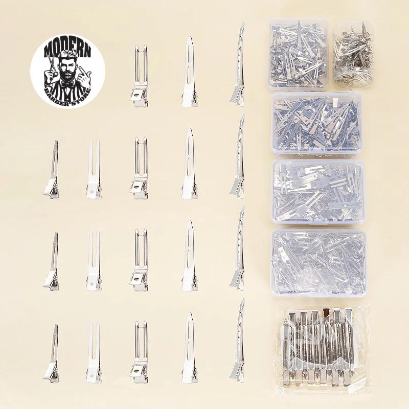 

12/35/50/70/80Pcs Positioning Metal Hair Clips Hairpins for Women Styling Tools Barber Hair Cut Clamps DIY Curls for Salon