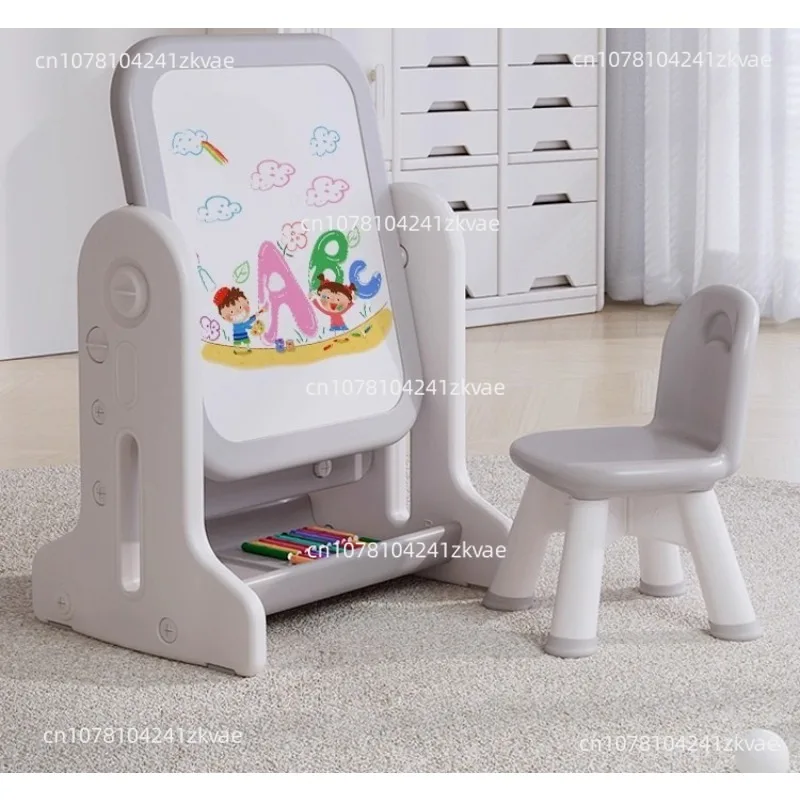 Drawing Board Household Erasable Magnetic Writing Board Scribbling Board Bracket Writing Table