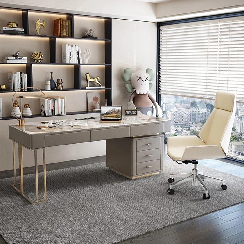 

Modern Desk Auxiliary Table Workstation Office Tables Executive Home Automatic Scrivania Ufficio Lavoro Computer Study Work