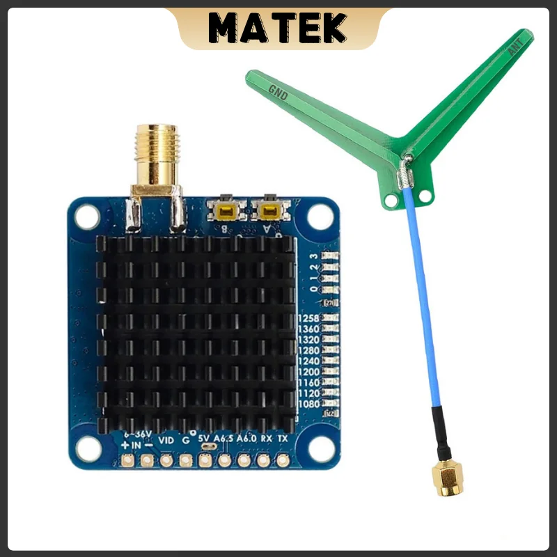 Video Transmitter 2W VTX-1G3TE 1.2GHz 1.3GHz 2000mW 9CH With Tramp VTX Control For FPV Long Range Drones