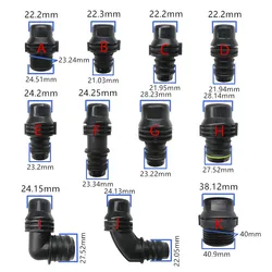 NW32 male connector male end piece auto exhaust pipe quick connector 1pc