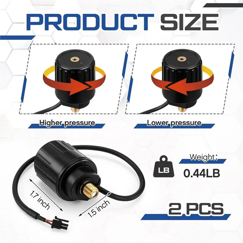 【هدية】لخاخ Graco بدون هواء 190 LTS/210 ES متوافق مع 2 قطعة 249005 منظم الضغط صمام تنظيم التحكم في الضغط #6