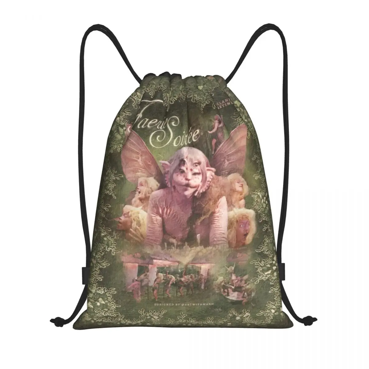 

Custom American Folk Singer Melanie Martinez Drawstring Bag for Training Yoga Backpacks Men Women Sports Gym Sackpack