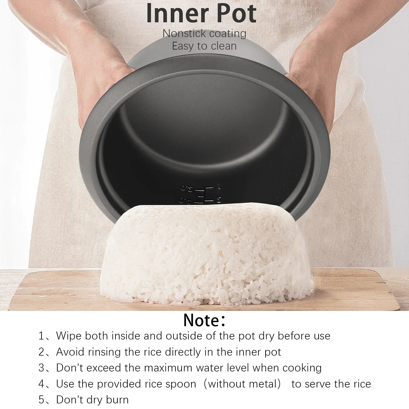 Compact Mini Rice Cooker — product detail 4