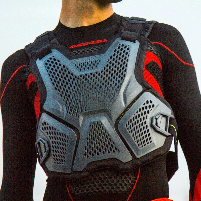 Man Off-Road Motorcycle Riding Inner Armor Protector Bust Ski Ride