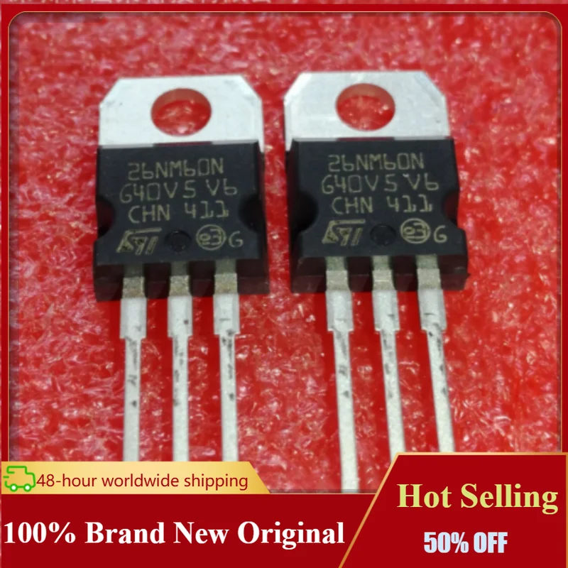 5-100PCS  26NM60N STP26NM60N NEW Original Genuine Chip  TO-220 Hot Selling