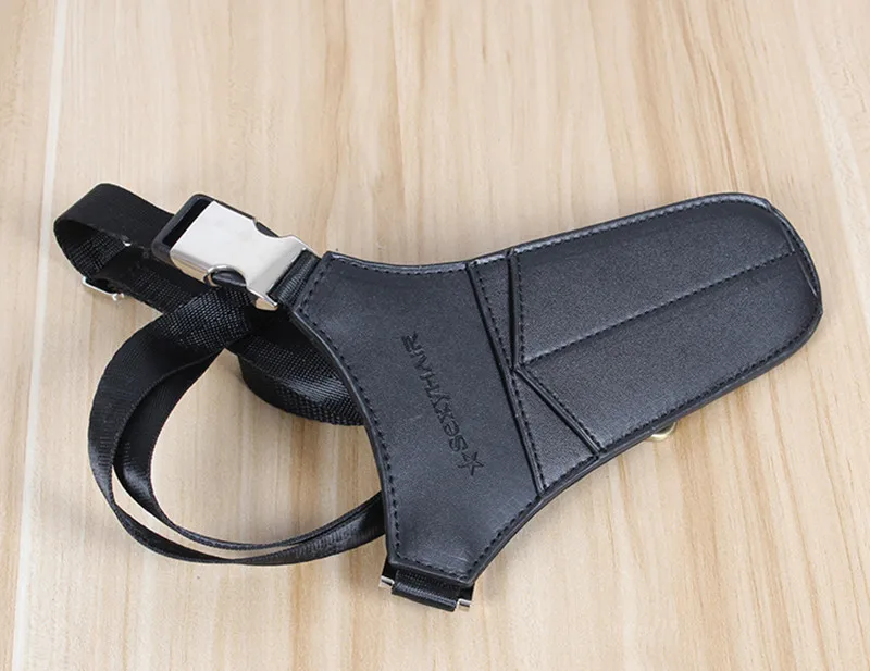 Leather Professional Barber Hair Triangle Scissors Bag Salon dressing Pouch Case Styling Tools