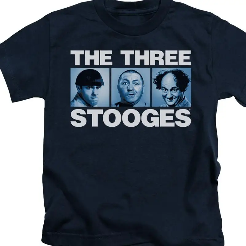 

The Three Stooges T shirt black Short sleeve all sizes S 5XL XB487