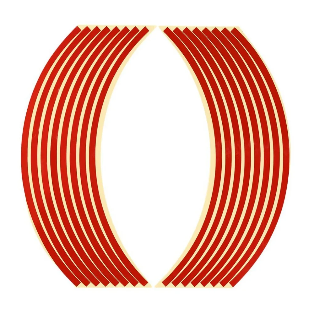 

Светоотражающая наклейка на обод колеса мотоцикла, велосипеда, наклейка, пламенная лента, 12 дюймов