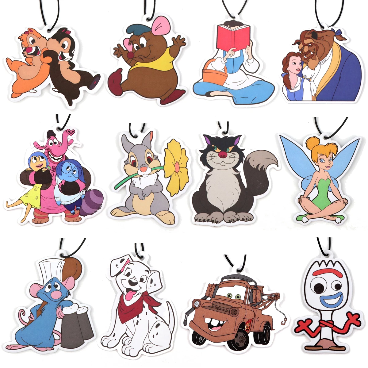 

Cartoon Squirrel Fragrant Paper Auto Interiors Animals Car Fragrance Cabinet Bedroom Air Freshener Hangings Solid Perfume Gifts