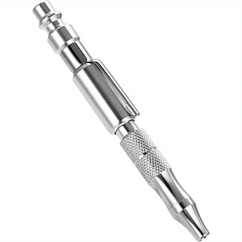 

Adjustable Pocket Air Blow Gun Industrial Style "M" 1/4 Inches Quick Plug 150 PSI Max Portable Air Blower Pen for Dust Cleaning