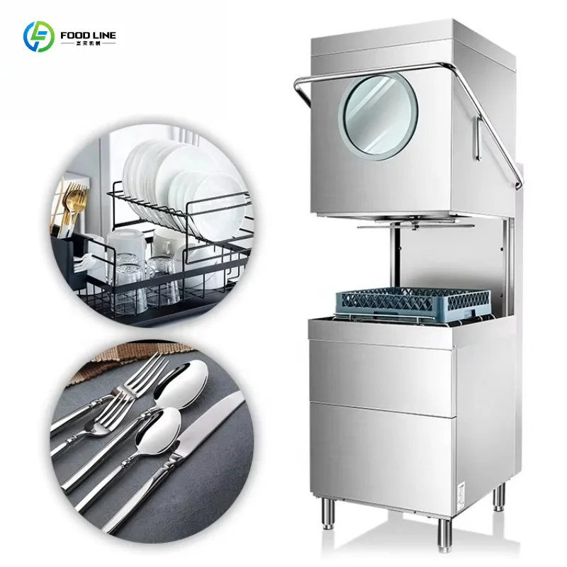 Customized Kitchen Hotel Restaurant Dishwasher Automatic Dishwasher Machine Professional Dishwasher