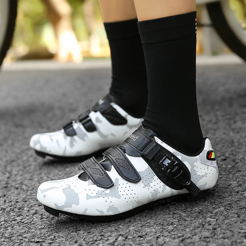 Cycling Shoes Men SPD Road Bike Sneakers Professional Outdoor Sport Self-locking Ultralight Bicycle Shoes Sapatilha Ciclismo Mtb