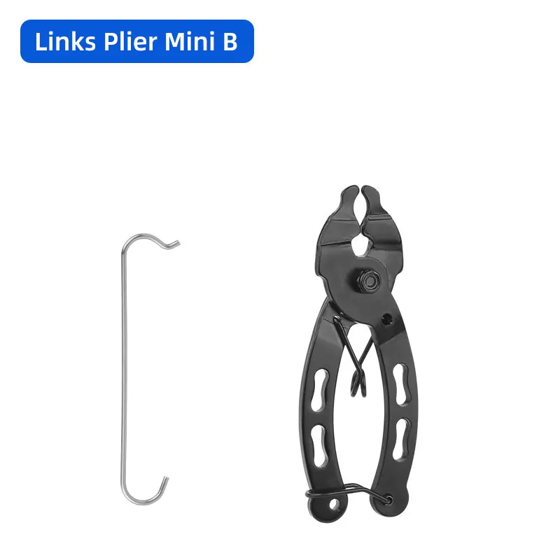 Fahrradkette Quik Link Connector Zange & 6 Paar Fahrrad Magic Buckle 6-12S MTB Rennrad Kettenklemme Entfernen Installationswerkzeug