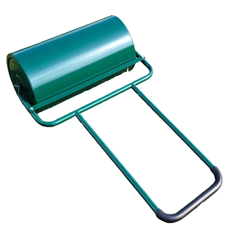Water Fillable Hand Push Lawn Roller Turf Compactor for Garden Yard Grass Leveling