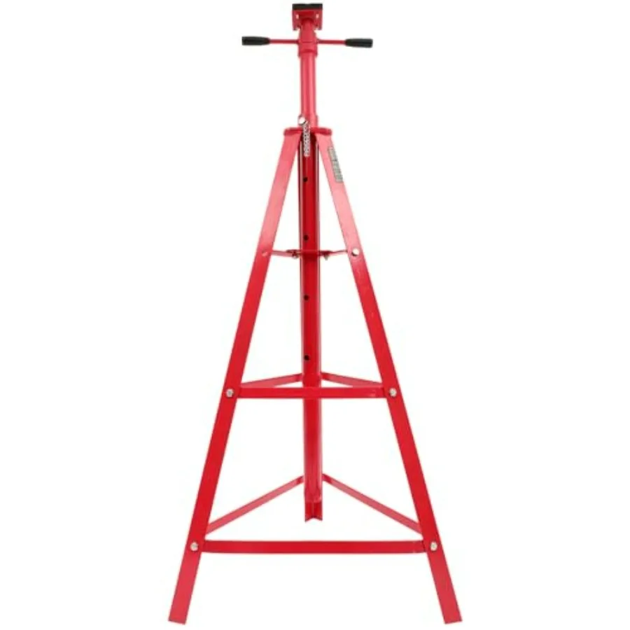 

Under Hoist Tripod Stand 4000 LBS for Garages, Repair Shops, and DIY Red