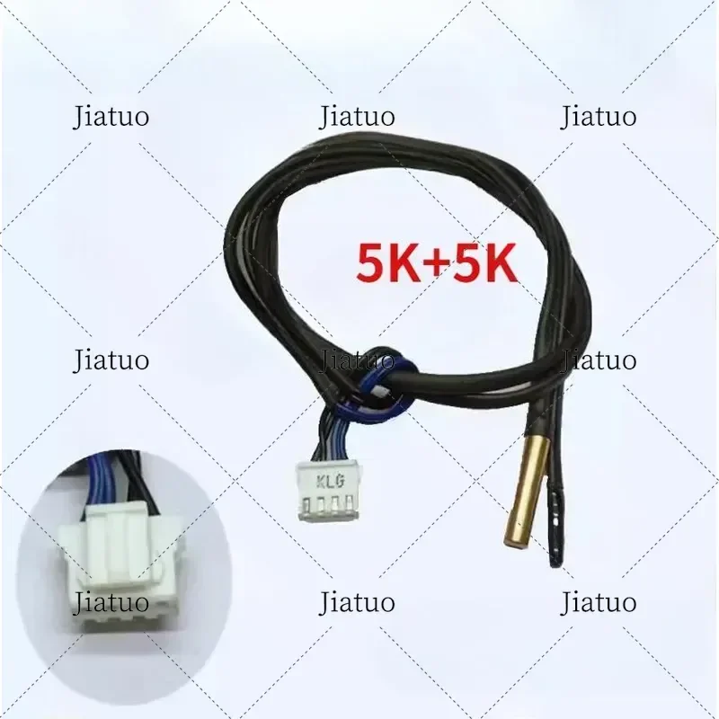 for Inverter Air Conditioner Tube Sensor Air Temperature Sensor Thermal Head Plastic Head 5K 5K 50K 6 Pieces