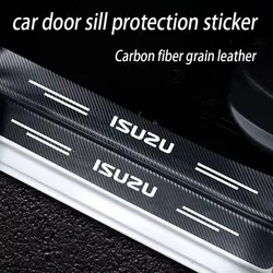 Doorsill Protective Sticker Tape for Isuzu D-MAX D MAX Dmax I II PANTHER ASCENDER 4X4 WFR VAN NFR ATV TROOPER car Accessories