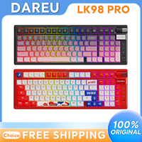 DAREU LK98 Pro Wireless Gaming Mechanical Keyboard Tri Mode 2.4G BT,Type-C Hot Swappable Esports Customized 1000HZ ARGB Gift