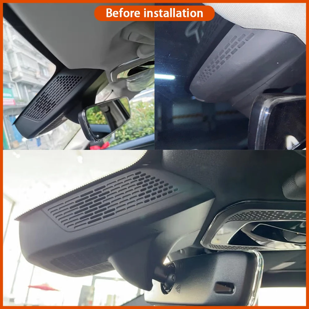 for Lynk & Co 01 Facelift 2023 2024 2025 Video Recorder 4K Lens DVR Dash Cam Wifi OEM Camera 170° Wide Angle Loop Recording