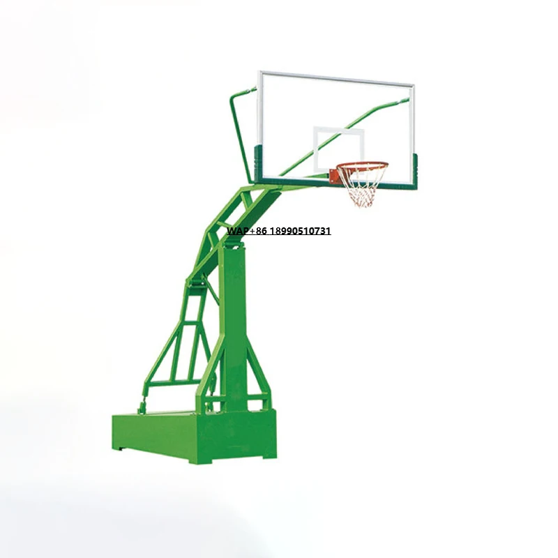 

High Quality Movable Basketball Hoop Stand with Steel Backboard Rim Outdoor Play Sport Equipment for Garden Supplies