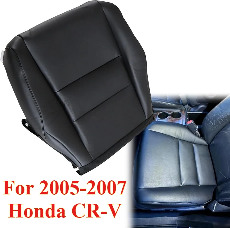 

1PCS Car Front Driver Side PU Leather Seat Cushion Bottom Seat Cover for 2005-2007 Honda CR-V，Car Interior Accessories