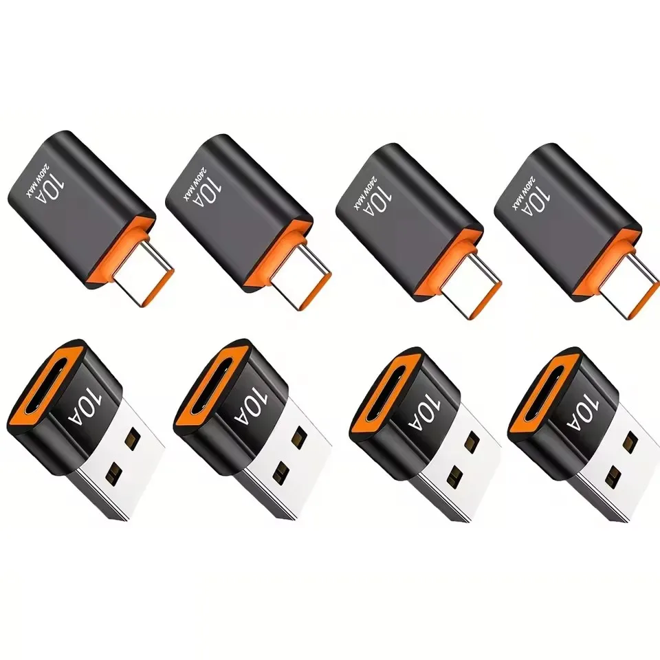10A USB A To USB C OTG Adapter Type C to USB Converter USB 3.0 Adapter For Xiaomi 14 MacBook USB To Type C OTG Connector image 3