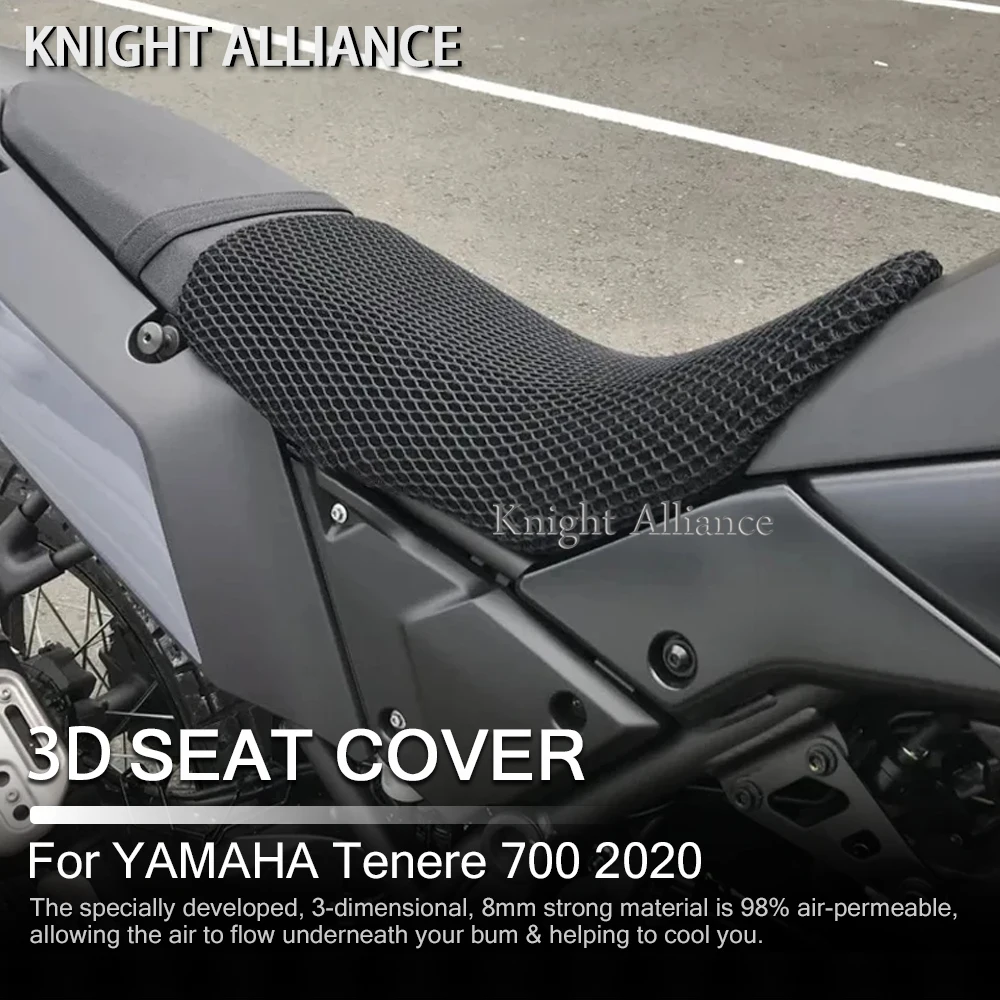 

Motorcycle Protecting Cushion Seat Cover For YAMAHA TENERE 700 T7 T700 Tenere 700 2020 Fabric Saddle Seat Cover Accessories