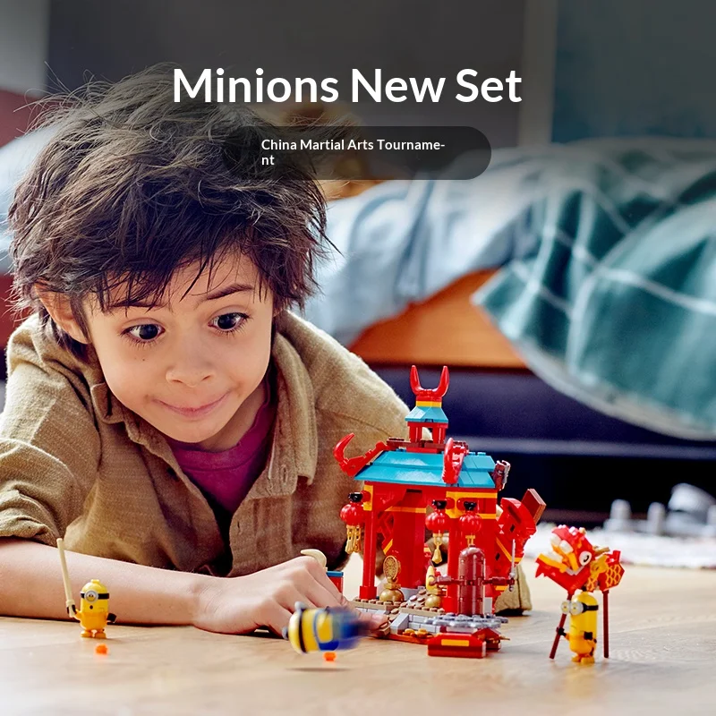 LEGO 75550 มินเนียน ชีฟ แด๊ดดี้ ตัวต่อเลโก้ขนาดเล็ก ของเล่นสำหรับเด็กชายและเด็กหญิง ของขวัญวันเด็กและวันคริสต์มาส