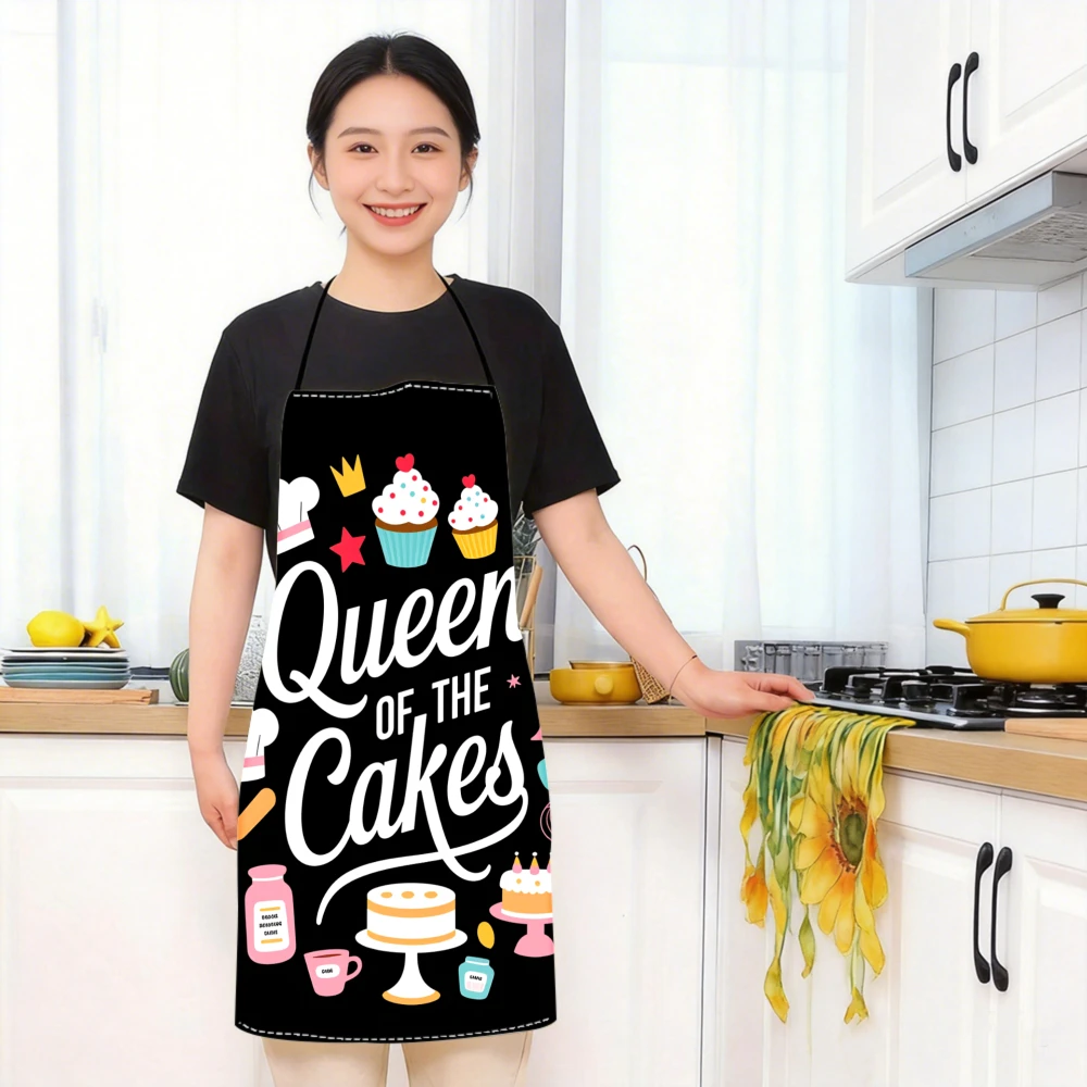 Home Cooking Queen - 1pc Queen Of The Cakes Apron