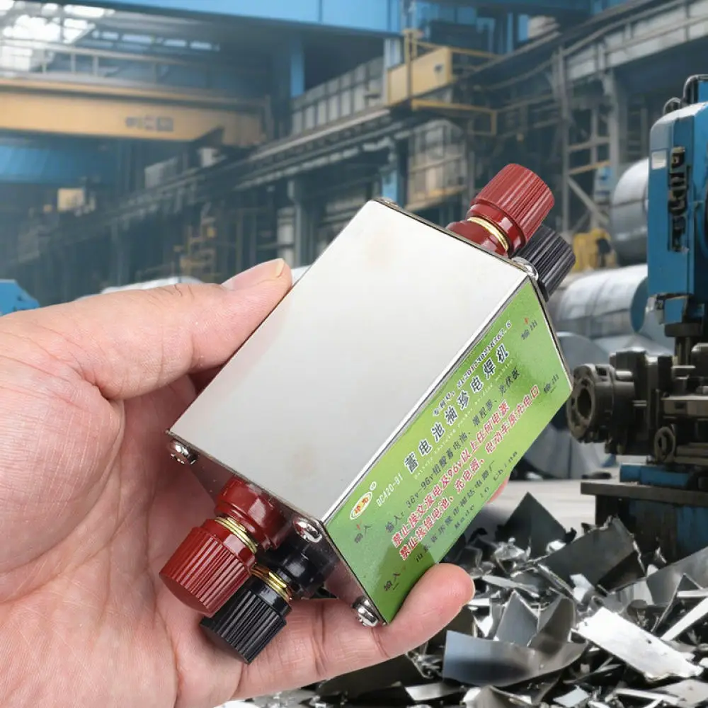 Compact Arc Welding Tool Stainless Steel Mini DC Welder For Battery Operated Emergency Repair Metal Junction