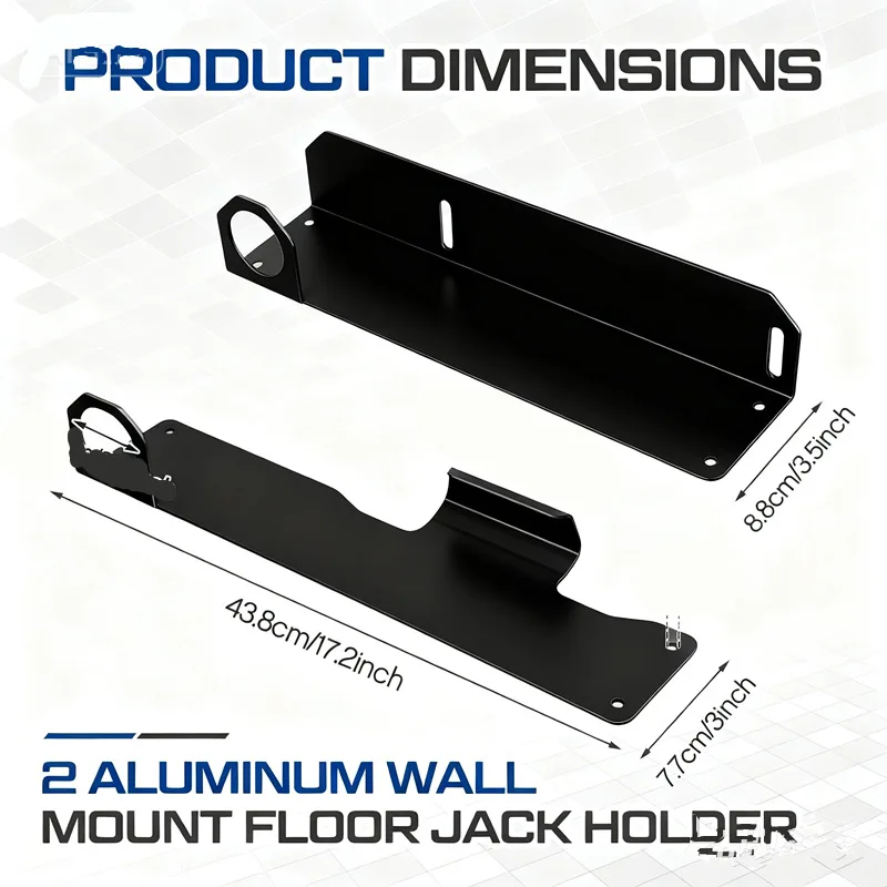 Set of 2 Wall-Mounted Floor Charger Stands Wall-Mounted Bracket Accessories
