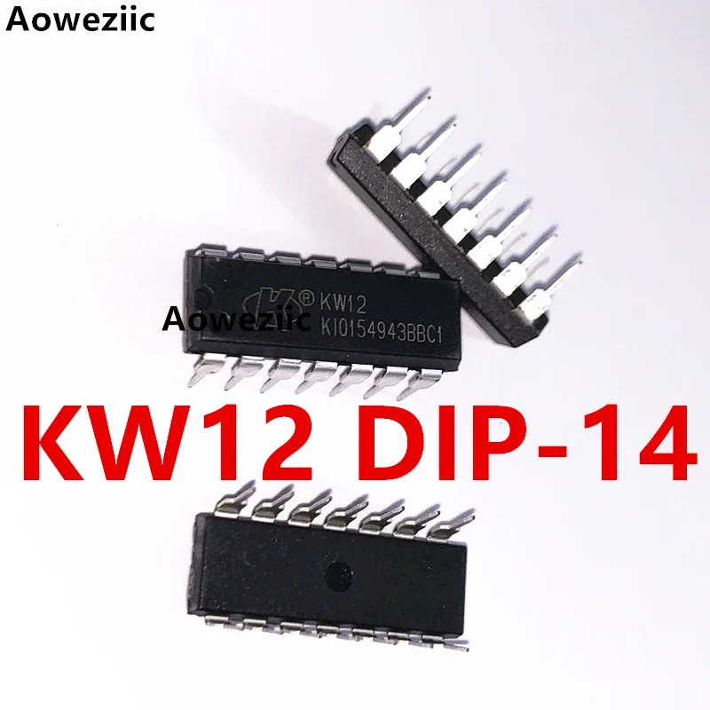 KW12 DIP-14 imported dual in-line pin integrated circuit chip IC can be directly photographed in stock