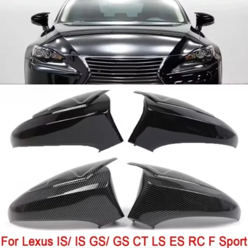 1 Pair Left Hand Drive Side Rearview Mirror Cover Cap Wing For Lexus IS/ IS GS/ GS CT LS ES RC F Sport 8794A30E00B1 8794A30E00A0