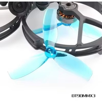 2Pairs HQPROP Duct-T90MMX3 90mm 3-Blade PC Propeller 1.5mm for RC FPV Freestyle 3.5inch Cinewhoop Ducted Drones Cinelog35