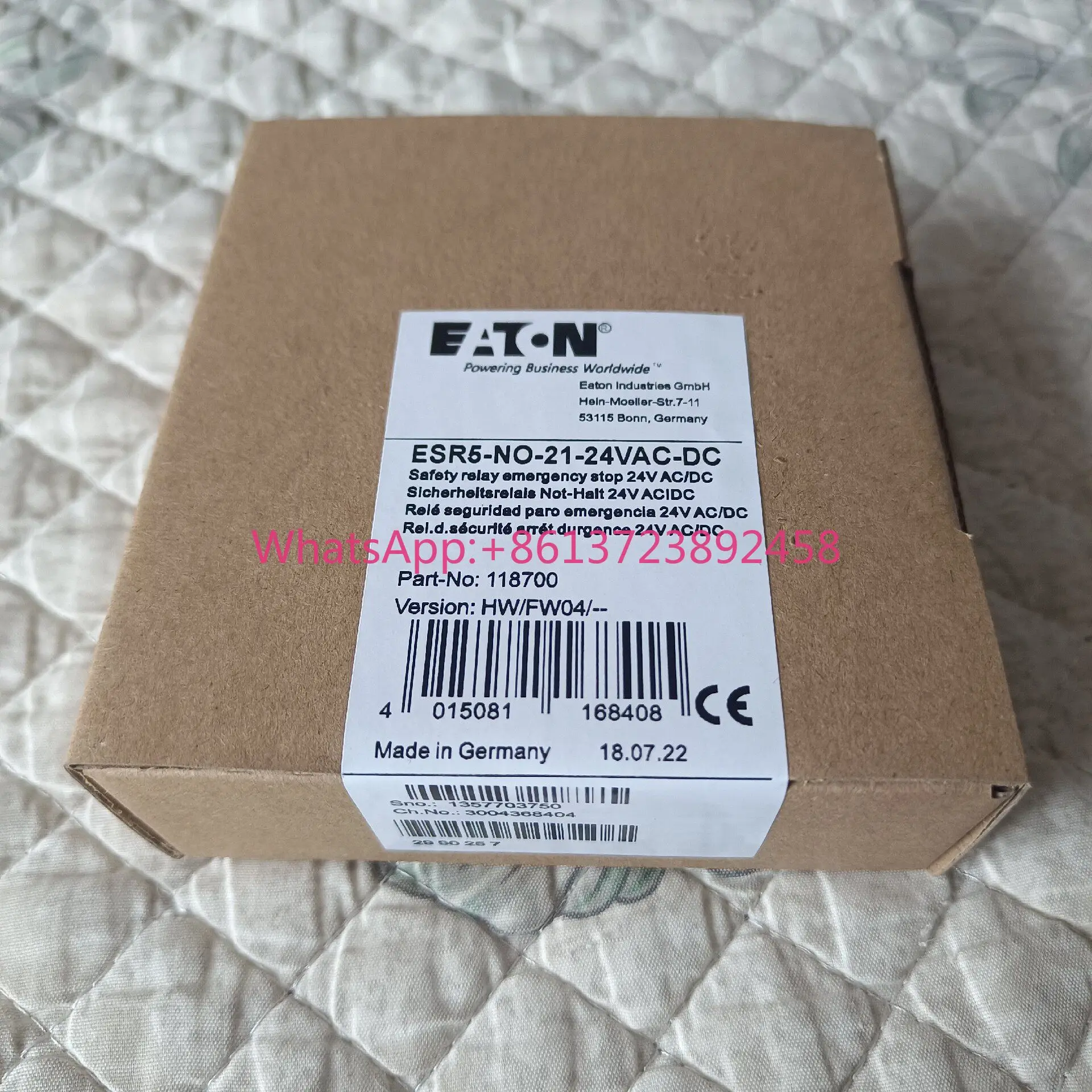 ESR5-NO-21-24VAC-DC Eaton Muller, high quality