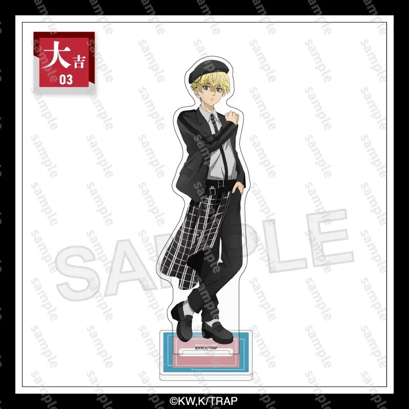 Tokyo Revengers Monotone Collection Ver. Sanzu Haruchiyo Acrylständer Kazutora Hanemiya Ornamente Manjiro Sano Statue Spielzeug Junge
