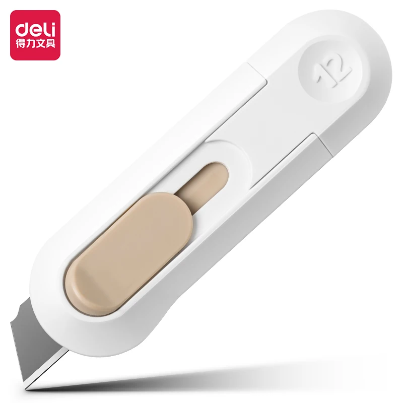 KHINSUN Draagbare papiersnijder Mini-snijmes 4-kleuren Envelop Box Opener Gemakkelijk mee te nemen Snijders Mes Briefpapier