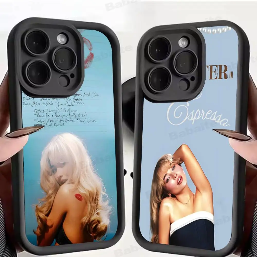 Singer S-Sabrina Carpenter Phone Case For IPhone 17 16 15 14 Plus 13 12 11 Pro Max Silicone Cover