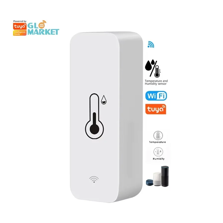 Glomarket Smart WiFi цифровой термостат детектор температуры и влажности гигрометр датчик температуры и влажности монитор в реальном времени