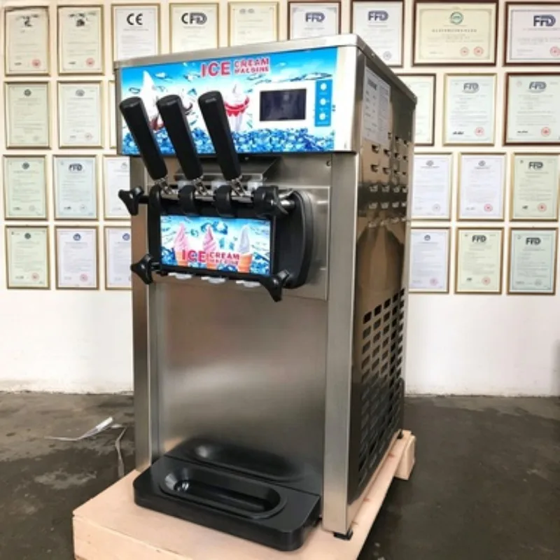 Hard Serve Ice Cream Maker Machine Batch Freezer Gelato Equipment Soft Serve Unit Commercial for Italian Gelato Shop