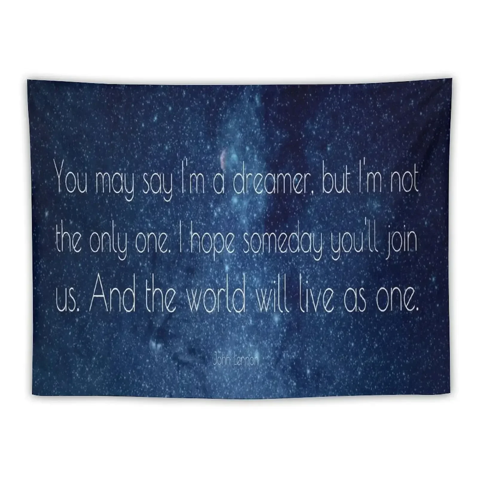 

Lennon Quotes Tapestry Kawaii Room Decor Decoration Home Aesthetic Room Decoration Aesthetic Room Decors Tapestry