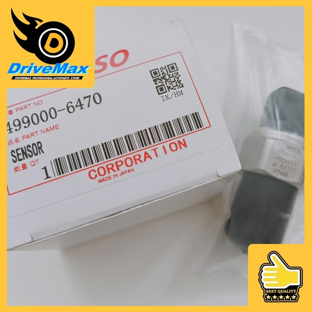 

1/2 PCS. High quality common rail fuel pressure sensor 499000-6470 4990006470