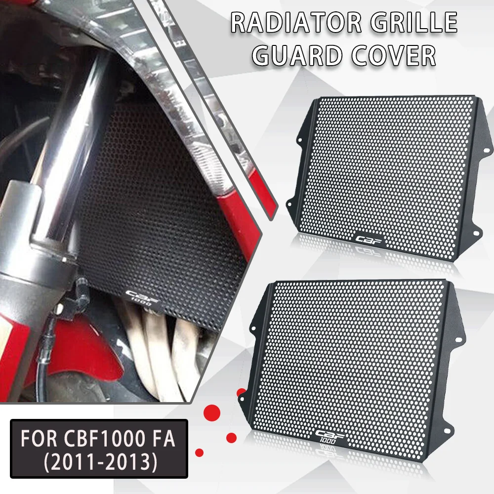 For Honda CBF1000FA CBF1000 FA CBF 1000 FA 2011-2013 2012 Motorcycle Accessories Aluminum Radiator Guard Grille Cover Protector