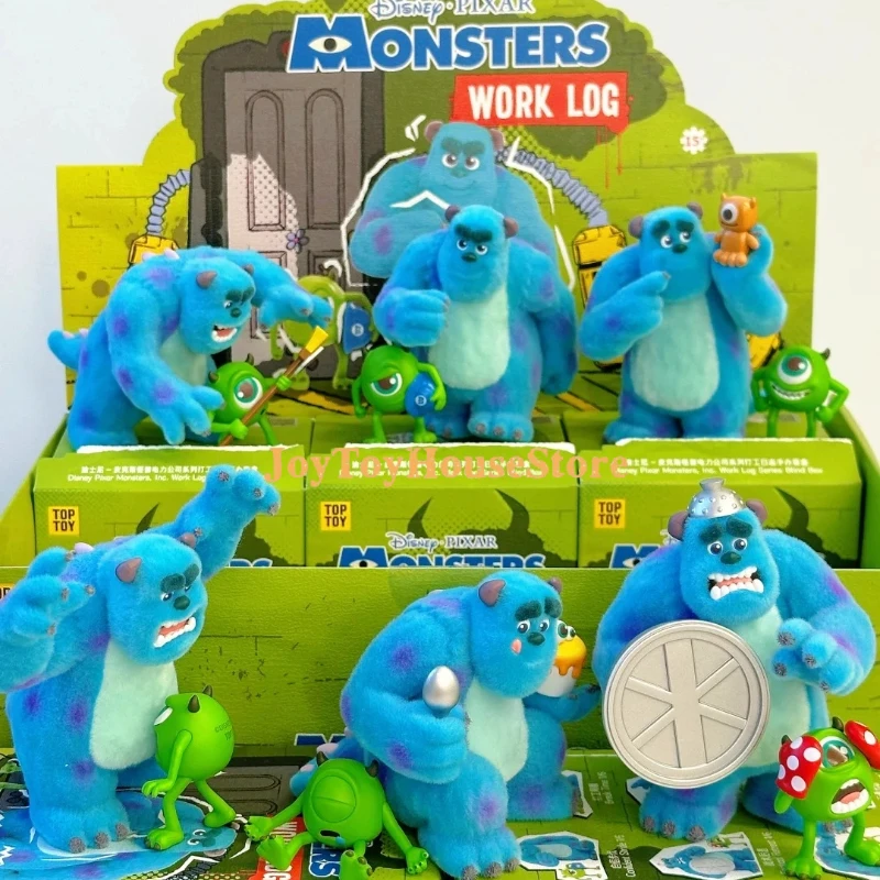 

Disney Monsters Inc рабочий дневник серии слепая коробка украшение для рабочего стола статуя из ПВХ Pixar аниме фигурка настольная модель детские игрушки подарок