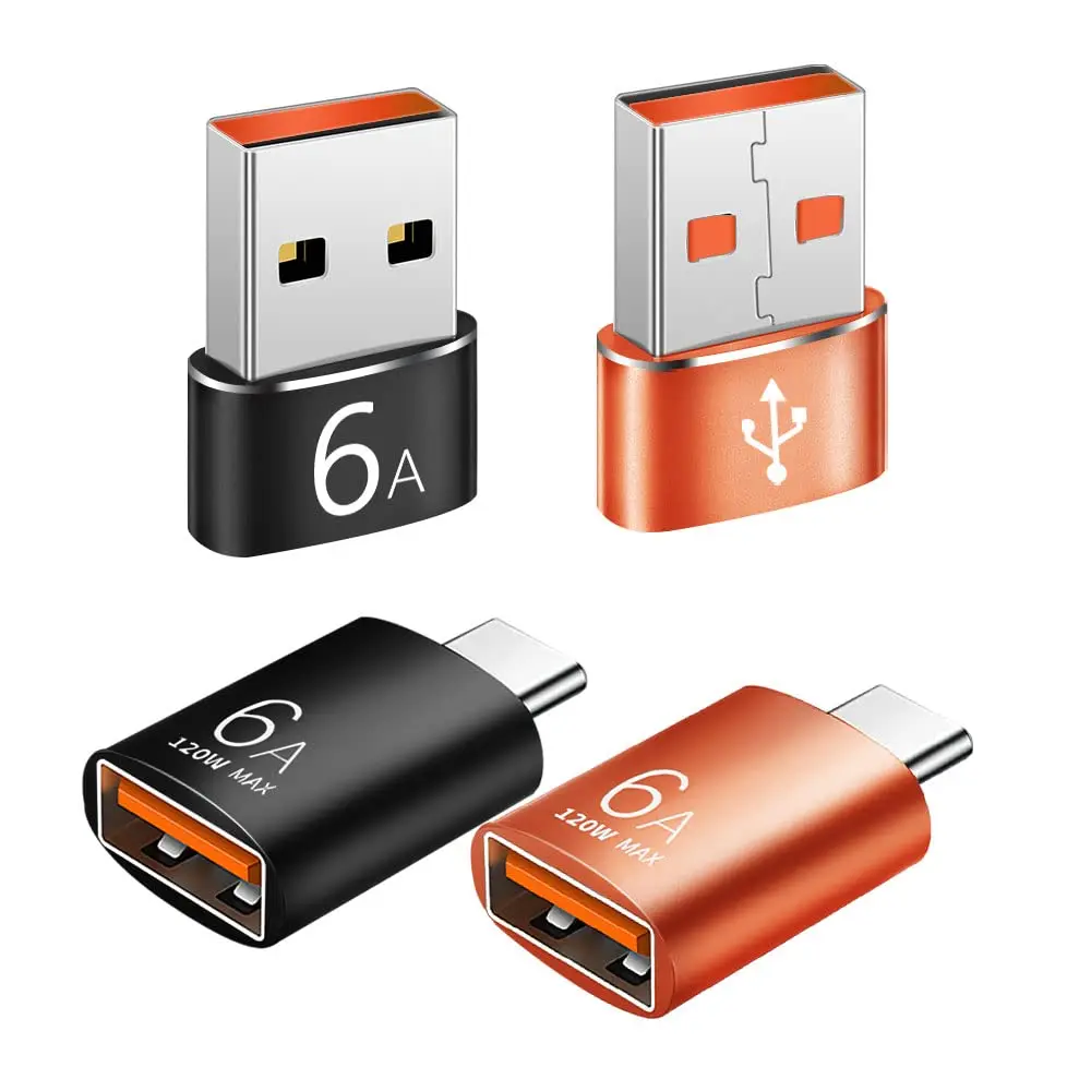 Adapter USB C na A i A na C SuperSpeed Data Szybkie ładowanie Kompatybilny z laptopem PC Ładowarka Telefon OTG Konwerter