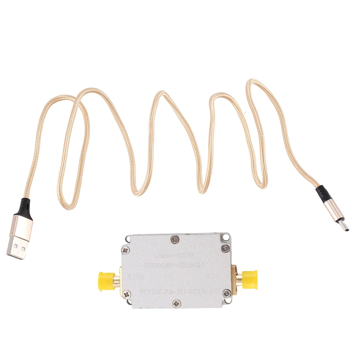 SBB5089 + SE5004 5GHz-5.8GHz 2W สัญญาณการเครื่องขยายเสียง RF เชิงเส้นสูงสำหรับ5G 5.2g 5.8G แฮมแอมป์วิทยุไร้สาย