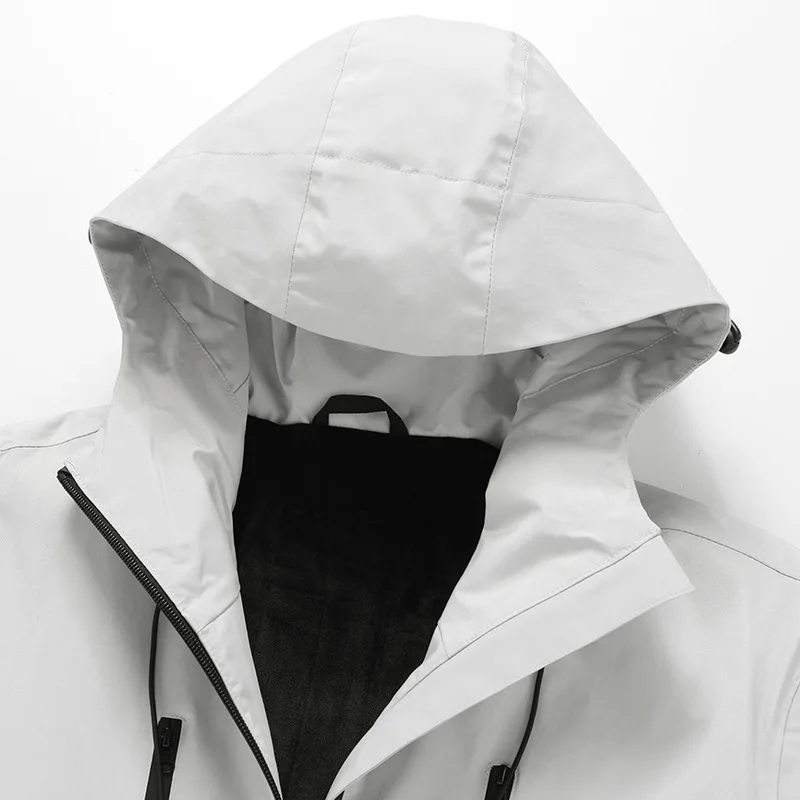 Minsu 2025NewThermal Jacket Thickened Warm Outdoor Full Heat Seal Five-Zone Thermal Functional Coat